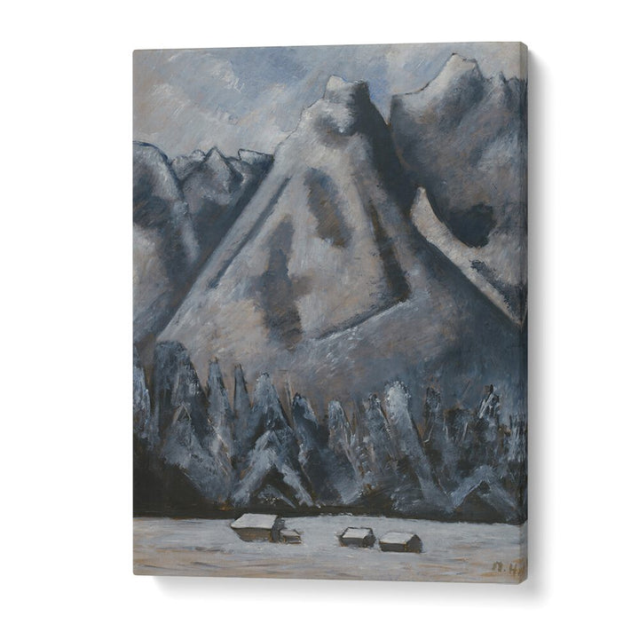 WAXENSTEIN PEAKS, GARMISCH-PARTENKIRCHEN (CA. 1933–1934)  , VINTAGE PAINTINGS