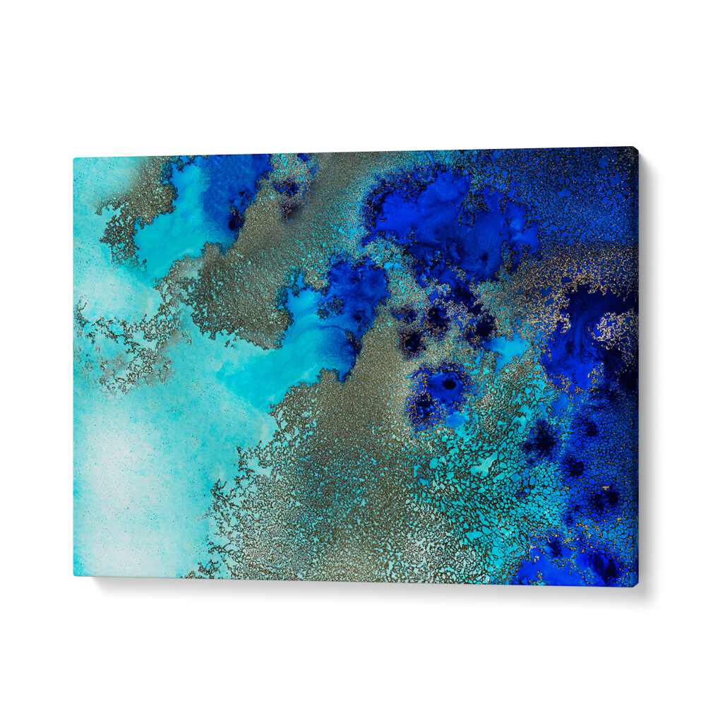 Stunning FIJI CORAL RESONANCE, ABSTRACT PAINTINGS featuring vibrant hues and captivating forms for your space.