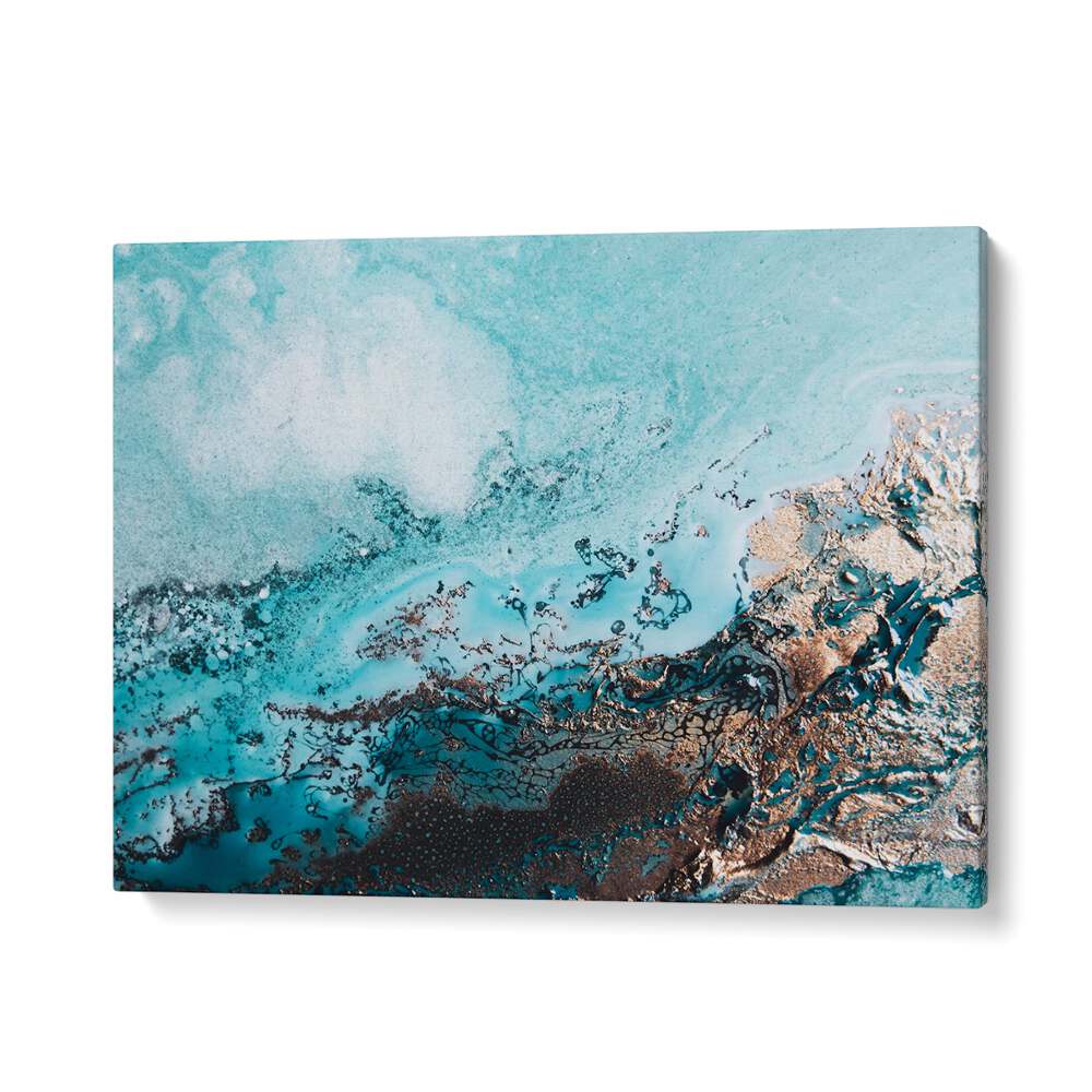 Soft Blue Escape, abstract paintings showcasing tranquil blue hues to elevate your space with serenity and creativity.