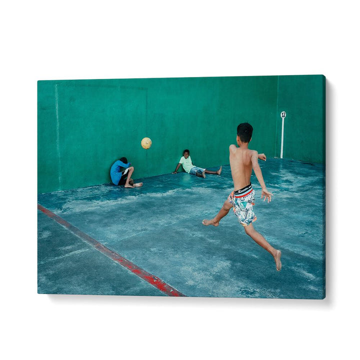 ABSTRACT painting - FOOTBALL III by Asianmonk