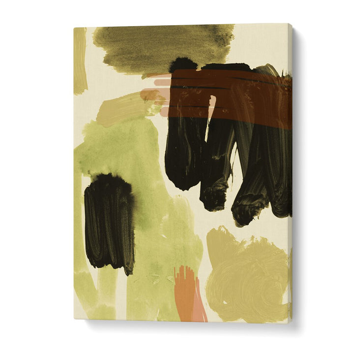 Modern abstract art featuring bold strokes in earthy tones, showcasing MINIMALIST PAINTING VIII, ABSTRACT PAINTINGS.