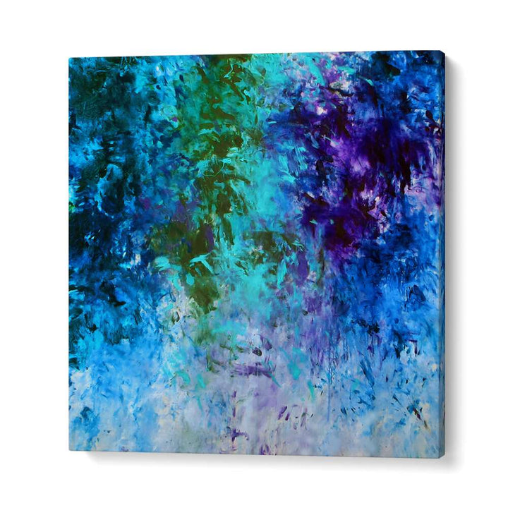 Vibrant hues in ABSTRACT DESIGN II, ABSTRACT PAINTINGS create an inspiring focal point for any modern space.
