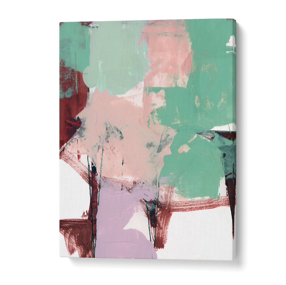 Vibrant BLUE PINK DUSKY III, ABSTRACT PAINTINGS enhances any space with captivating colors and striking design.