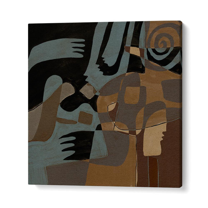 ESSENCE IV, ABSTRACT PAINTINGS showcase vibrant textures and colors, perfect for modern decor and wellness inspiration.