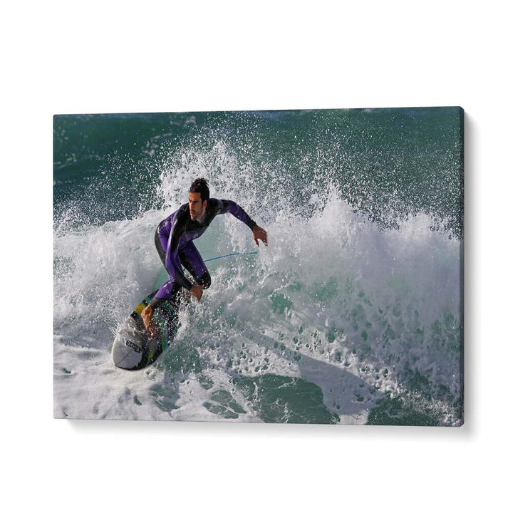 ABSTRACT painting - SURFING IN ISRAEL by Asianmonk