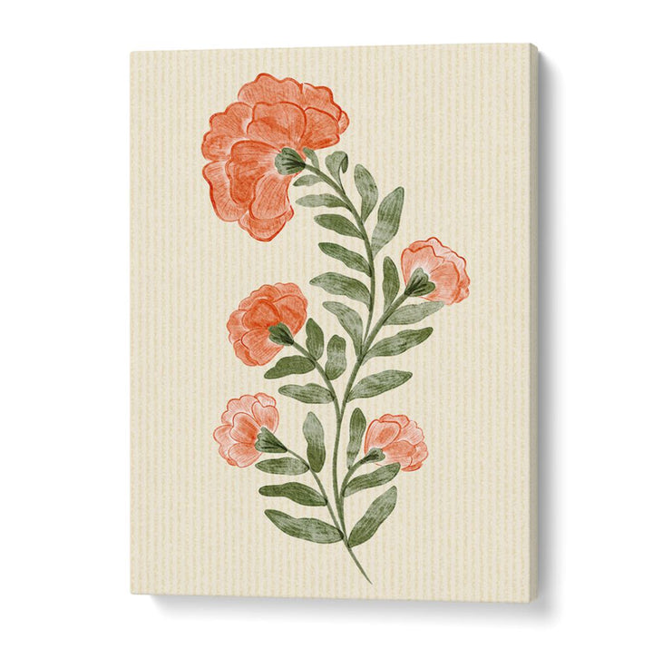 MARIGOLD FLOWERS , FLORAL FLOWER PAINTINGS