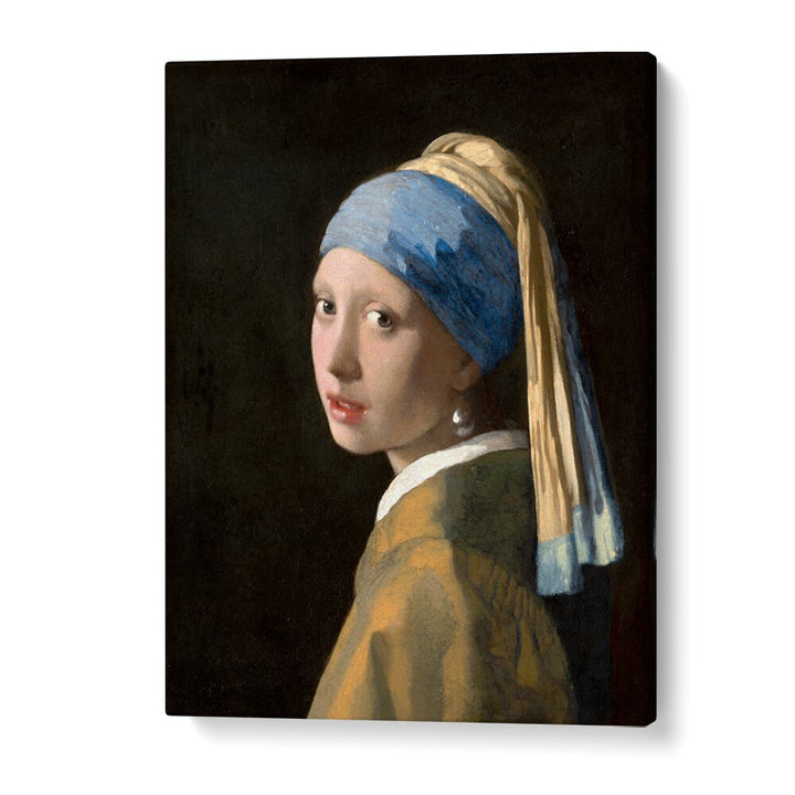 GIRL WITH A PEARL EARRING (CA. 1665)  BY JOHANNES VERMEER, VINTAGE PAINTINGS