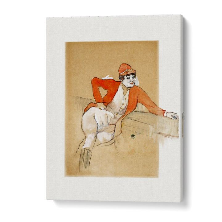 LA MACARONA IN THE COSTUME OF A JOCKEY (1893)  , VINTAGE PAINTINGS