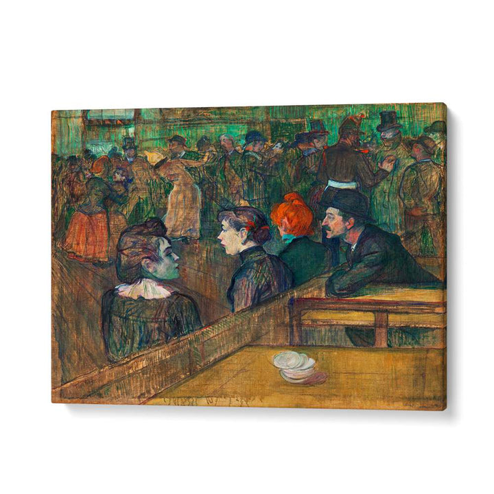 MOULIN DE LA GALETTE (1889)  , VINTAGE PAINTINGS