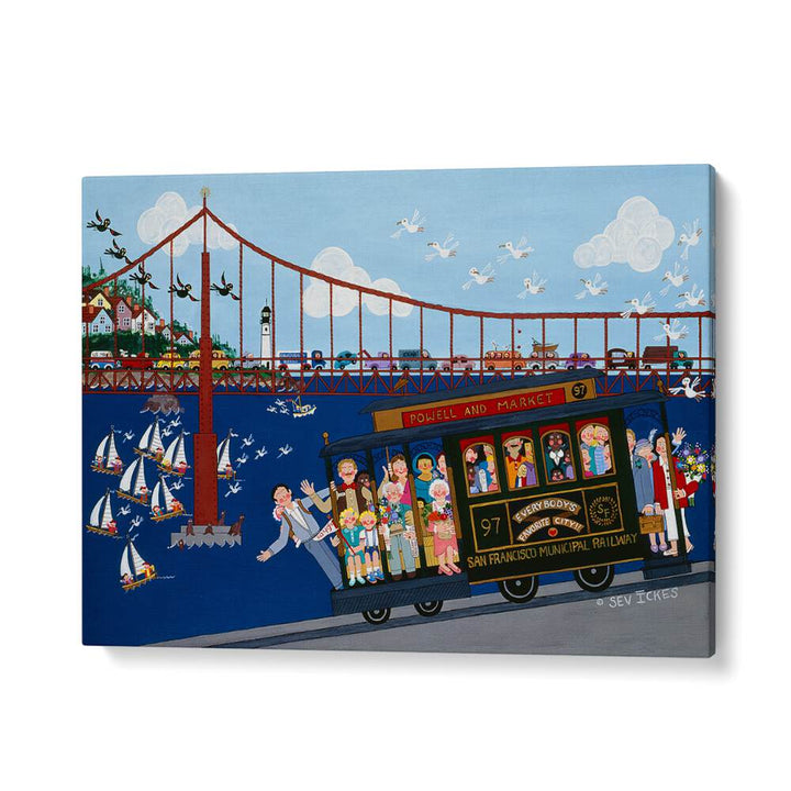EVERYBODY'S FAVORITE CITY , KIDS ROOM PAINTINGS