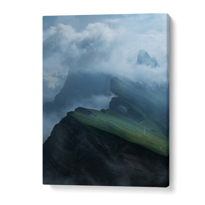 MOUNTAINS IN CLOUDS BY SIMOON , LANDSCAPE PHOTO PRINTS