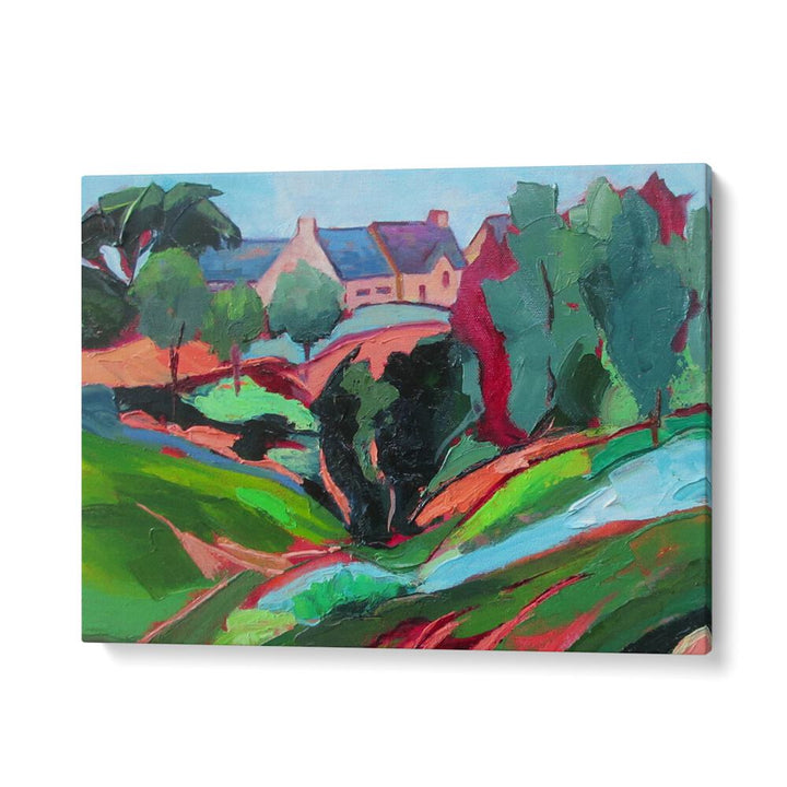 WALK IN THE COUNTY , LANDSCAPE PAINTINGS