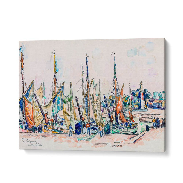 LA ROCHELLE (CA. 1911) ,  VINTAGE PAINTINGS