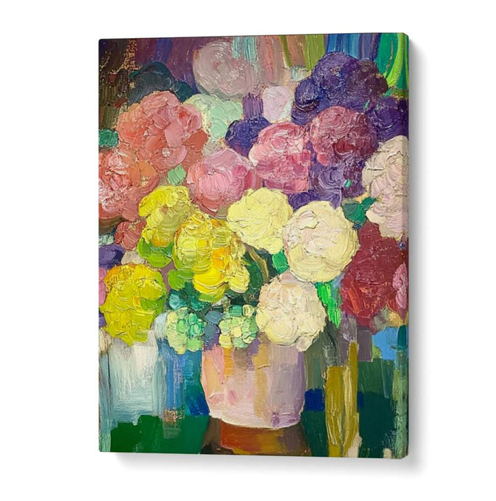 Vibrant blooms in a beautifully crafted vase, showcasing the exquisite FLOWER IN A VASE III for elegant home decor.