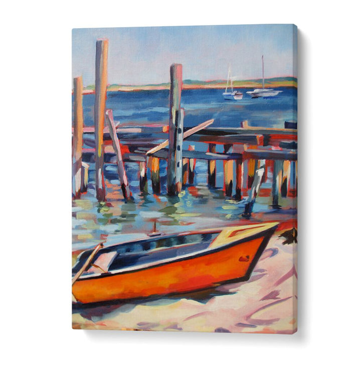 PROVINCE TOWN HARBOR , BEACH PAINTINGS