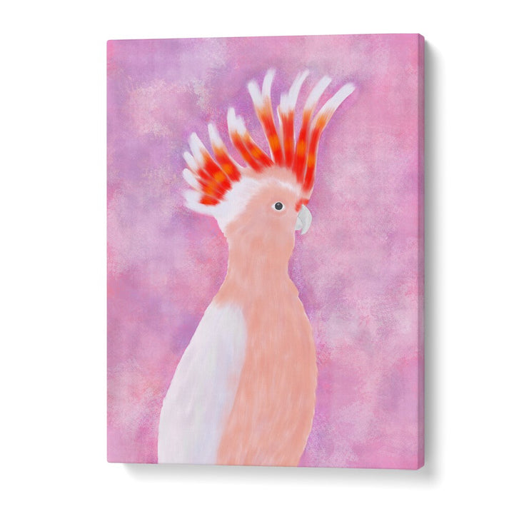 PINK COCATOO BIRD , WILDLIFE PAINTINGS , WILDLIFE POSTERS