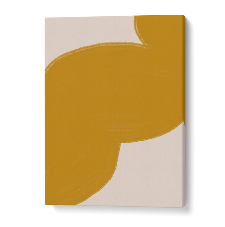 MUSTARD SHAPE ORGANIC , ABSTRACT PAINTINGS
