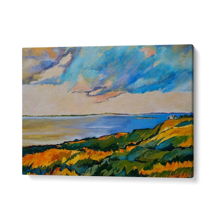 BAY IN CAPE COD , BEACH PAINTINGS