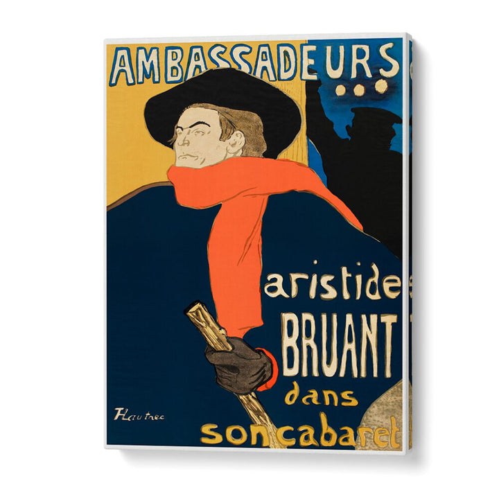 AMBASSADEURS ARISTIDE BRUANT DANS SON CABARET (1892), VINTAGE PAINTINGS