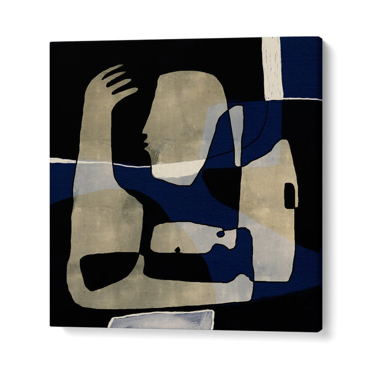 AWAKENING II, ABSTRACT PAINTINGS showcase a striking blend of shapes and colors, perfect for modern decor.