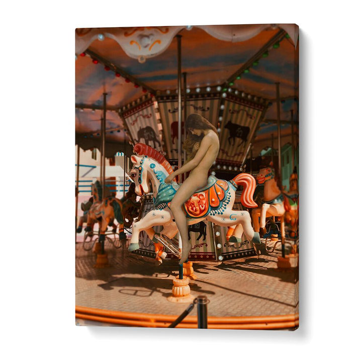 CARROUSEL DIVA BY DIKHOTOMY , ALTERED ART PRINTS