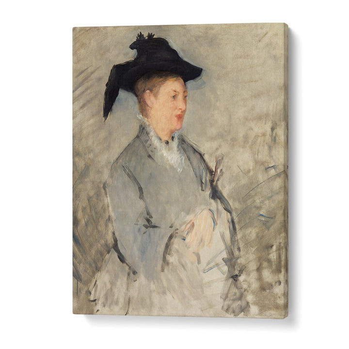 MADAME ÉDOUARD MANET (SUZANNE LEENHOFF, 1830–1906) BY EDOUARD MANET , VINTAGE PAINTINGS