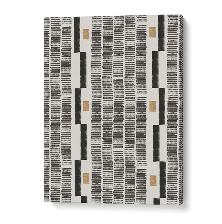 LINO CUT PATTERN NO.1, GEOMETRIC ART PRINTS features a modern design with intricate lines and textures, perfect for decor.