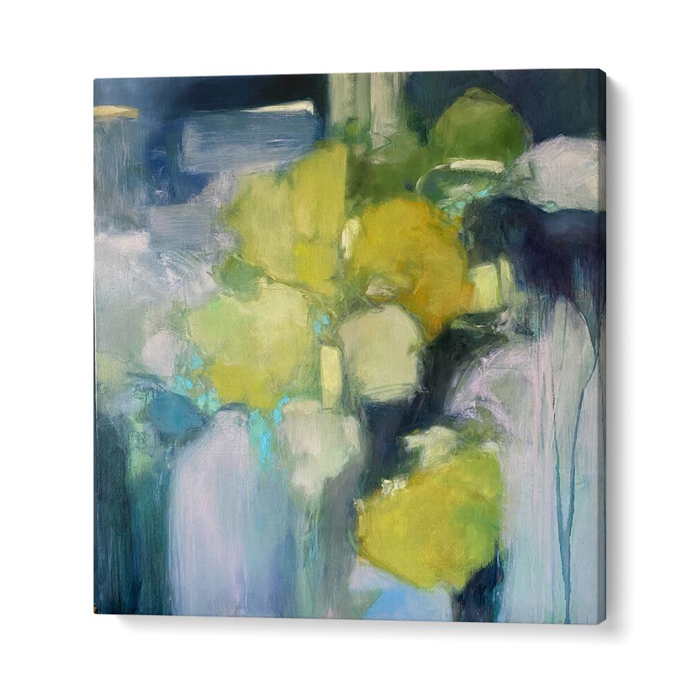 Lush colors in the HIDDEN GARDEN, ABSTRACT PAINTINGS bring nature's beauty to your home decor. Perfect for any space.