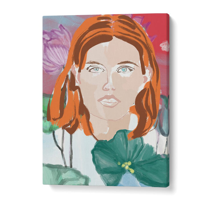Captivating SPACE AGE FACES, PORTRAITS showcasing bold artistry and imaginative design in a vibrant, colorful setting.