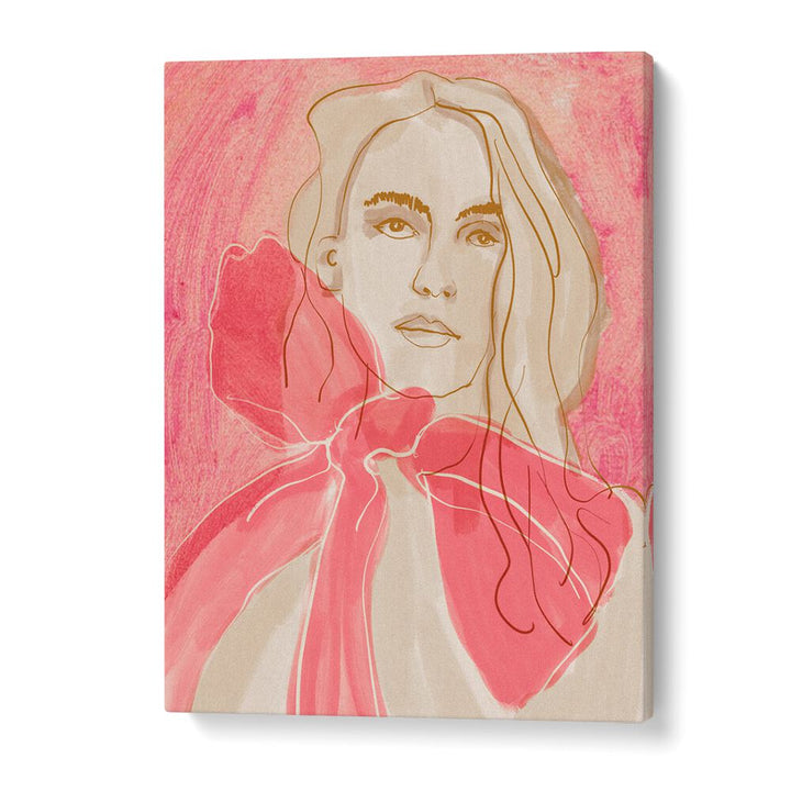 Stunning ETHERAL RED, PORTRAITS artwork showcasing vibrant hues and intricate figurative illustrations. Perfect for decor.