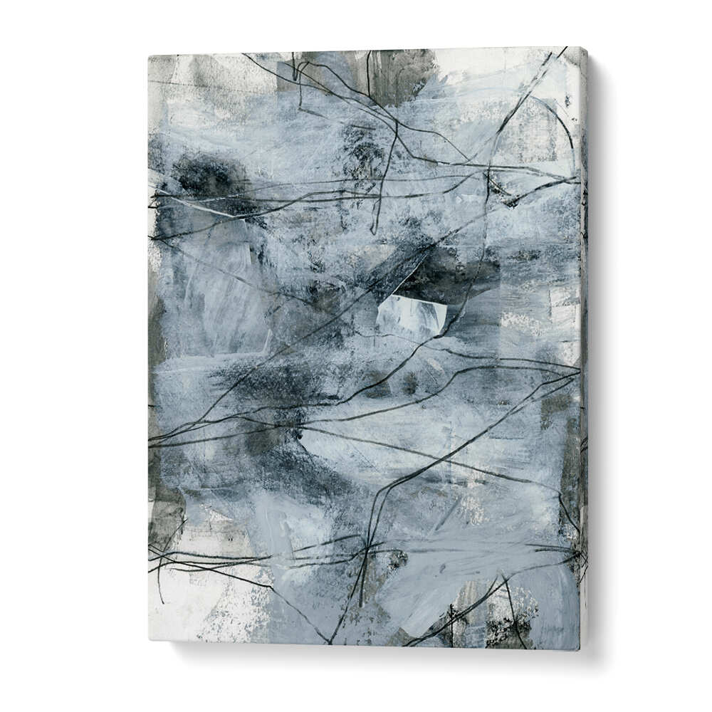 Stunning REMOTE VIEWING I, ABSTRACT PAINTINGS, featuring bold colors and intricate shapes for a captivating space.