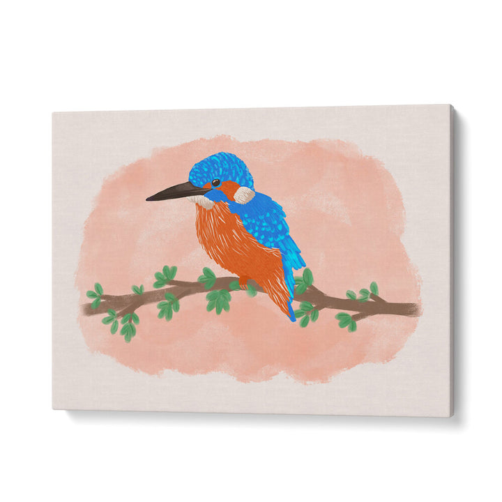 KINGFISHER II , ANIMAL PAINTINGS