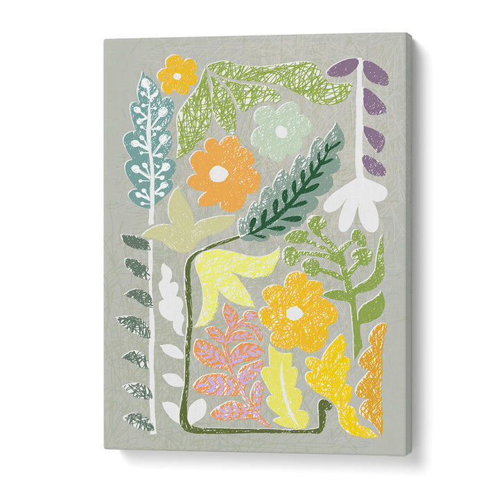 ABSTRACT FLORAL GARDEN