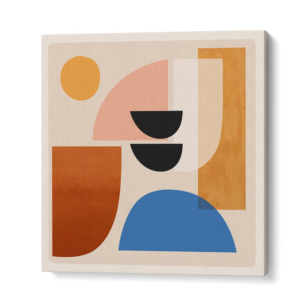 Elevate your decor with ABSTRACT MINIMAL SHAPES VI, GEOMETRIC ART PRINTS showcasing vibrant shapes and colors.