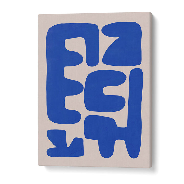 A LIGHT BACKGROUND , ABSTRACT PAINTINGS