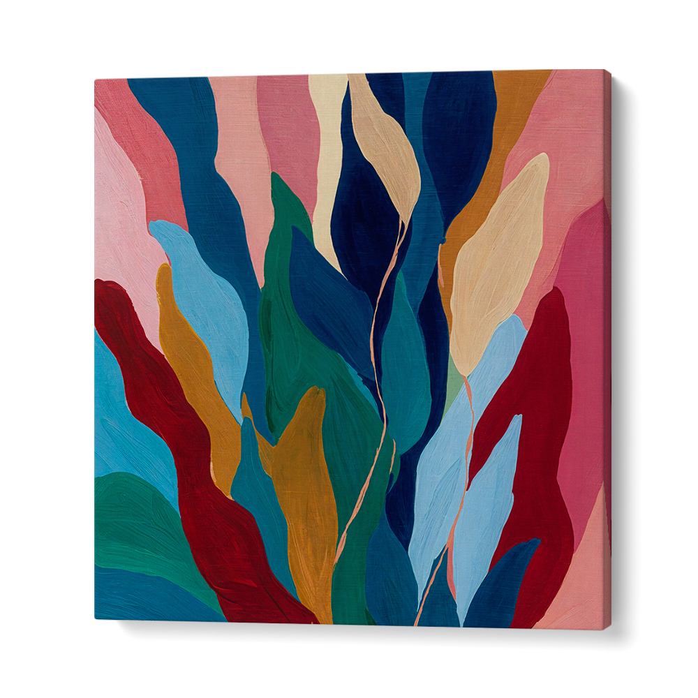 ABSTRACT TROPICAL LEAVES