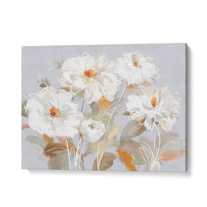 ABSTRACT WHITE FLOWERS