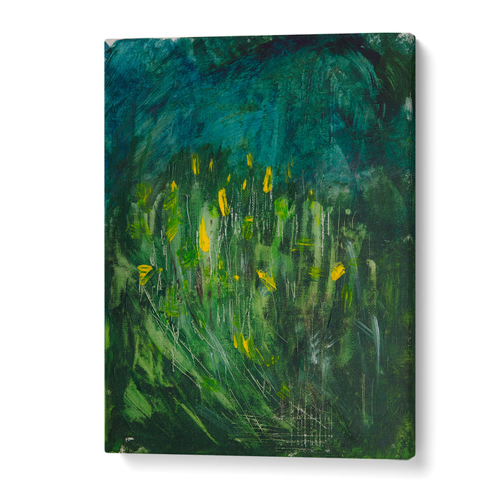 ABSTRACT YELLOW FLOWERS