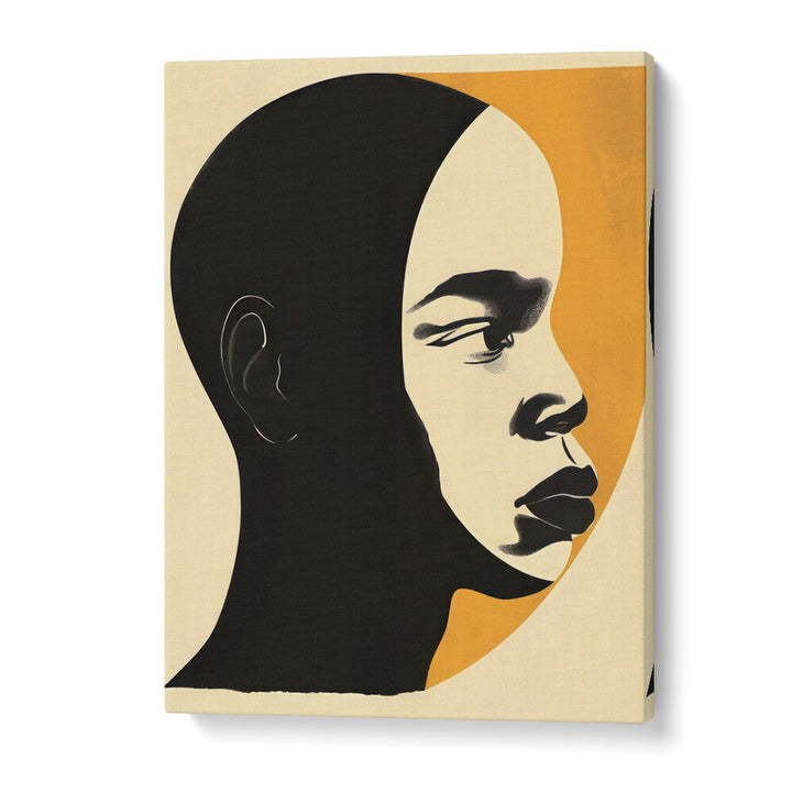AFRICAN ART SMOOTH II , PORTRAITS & FIGURATIVE ILLUSTRATIONS
