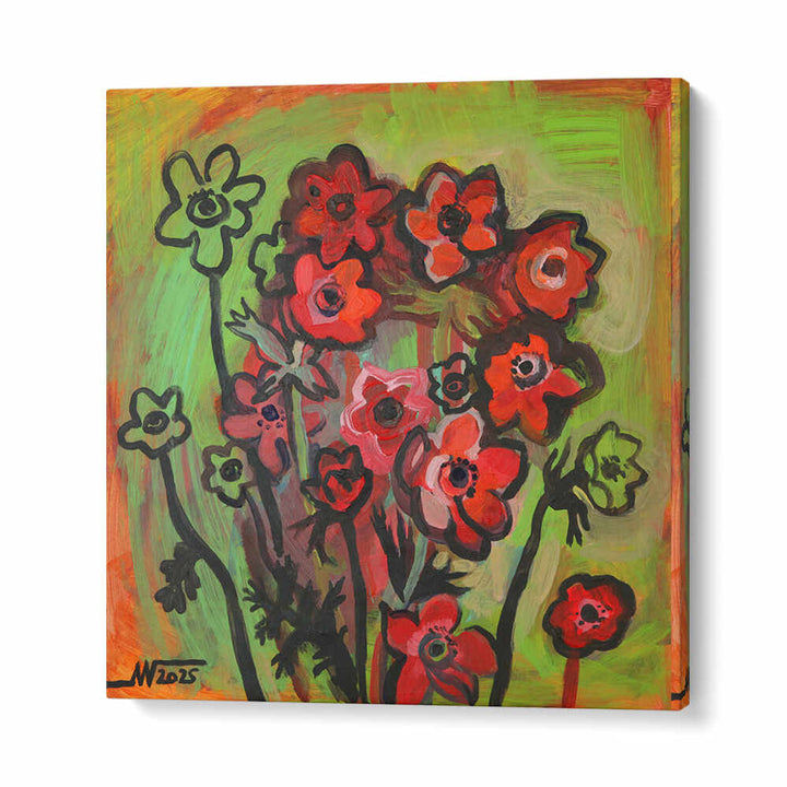 ANEMONES , RETRO ART