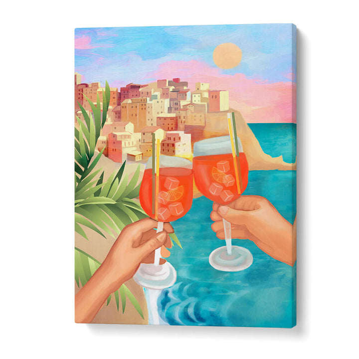 APEROL SUNSET , BAR & CAFE ART