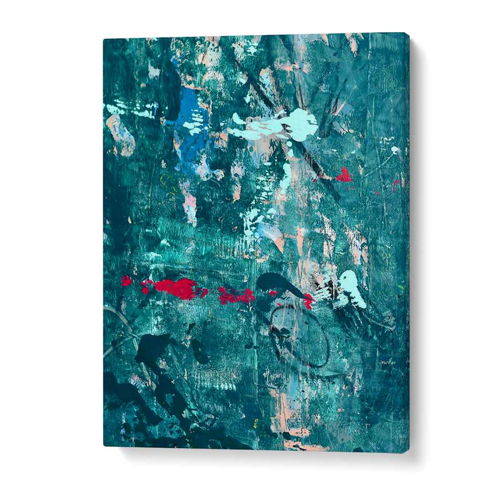 A SOLITUDE, ABSTRACT PAINTINGS showcases a captivating blend of colors, perfect for modern homes or offices.