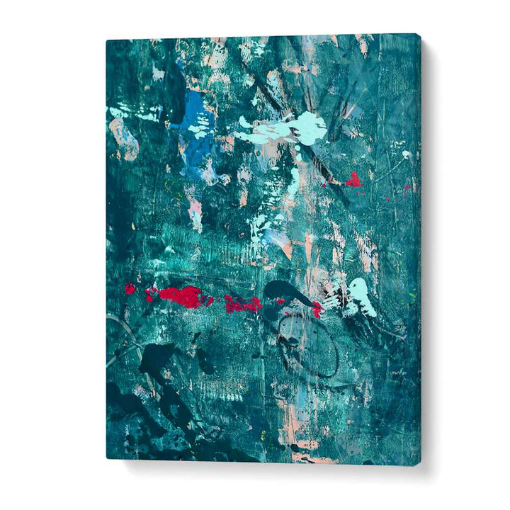 A SOLITUDE, ABSTRACT PAINTINGS showcases a captivating blend of colors, perfect for modern homes or offices.