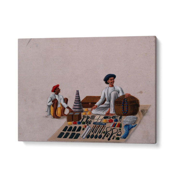 A STREET VENDOR SELLING