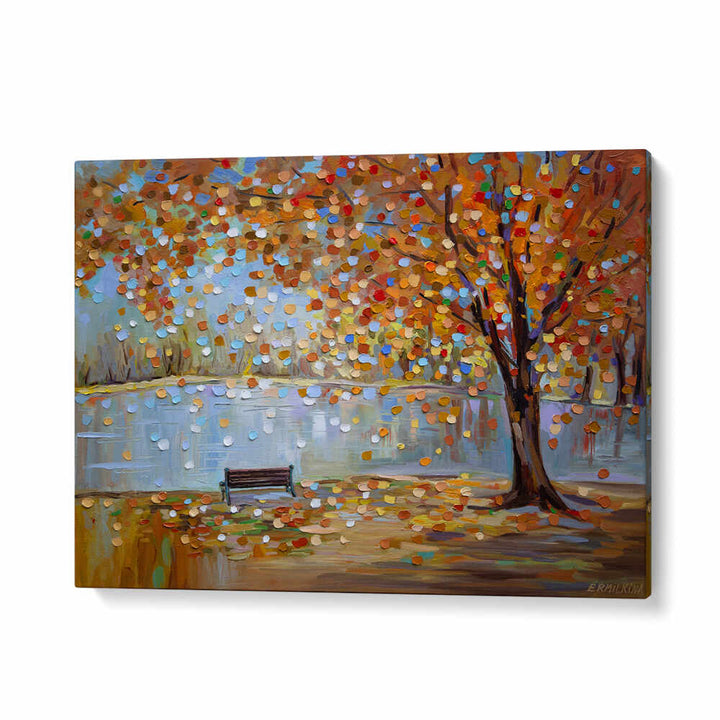 AUTUMN VEIL , MODERN IMPRESSIONISM PAINTINGS