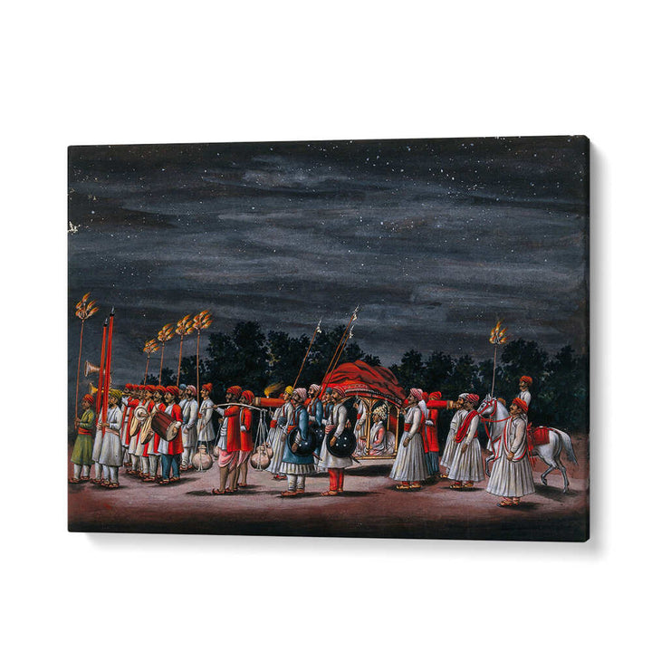 A WEDDING PROCESSION BY NIGHT
