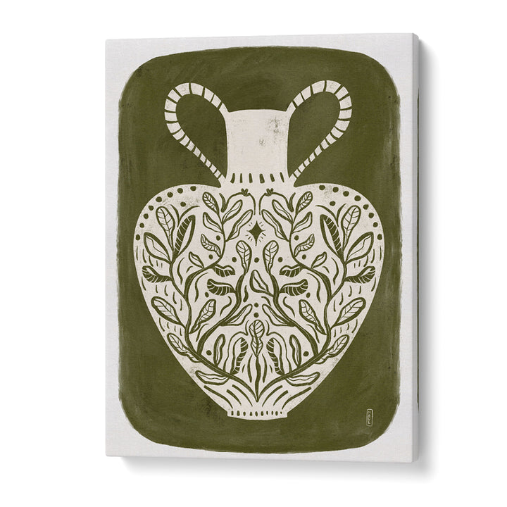 BOTANICAL FOLK VASE