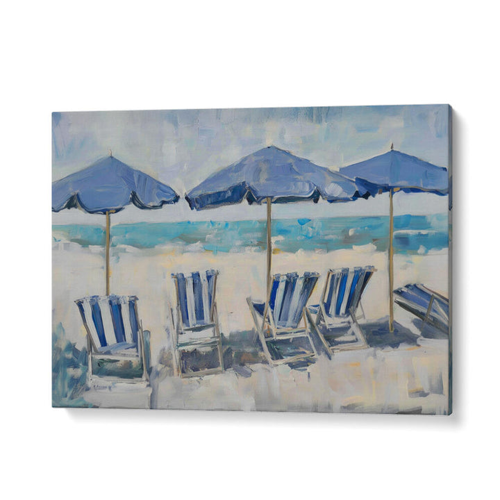 BEACH CHAIRS , BEACH PAINTINGS