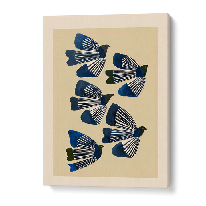 BIRDS IN FLIGHT , ANIMAL PAINTINGS