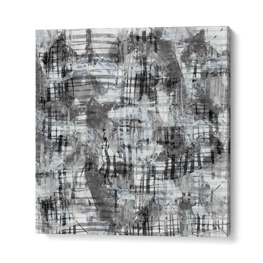 MINIMAL ORGANIC LINES II, ABSTRACT PAINTINGS features fluid shapes and earthy tones, perfect for enhancing any space.